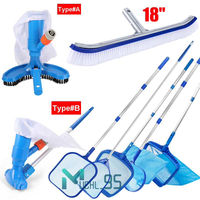 Swimming Pool Cleaning Tools Leaf Skimmer Vacuum Cleaning Pool Brush Nets/Mesh