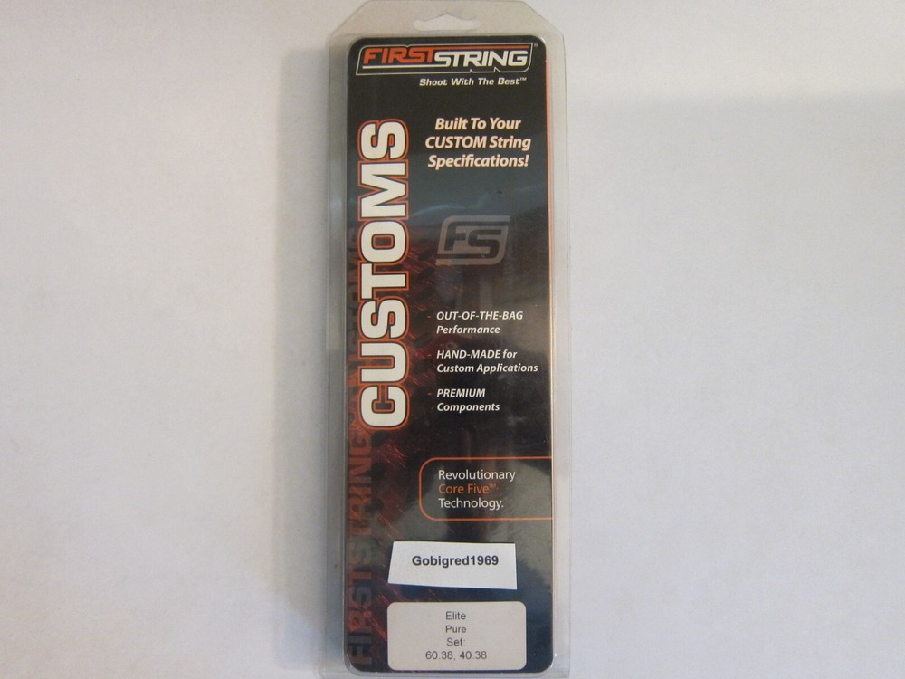 NEW Elite Pure Set Compound Bow String FirstString Bows More Listed!