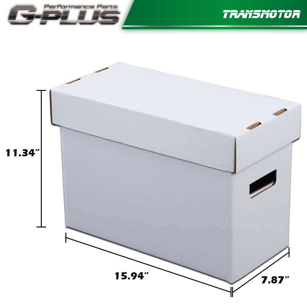 3Pcs Comic Books Storage Boxes Short Holds 150-175 Stackable Durable Archive