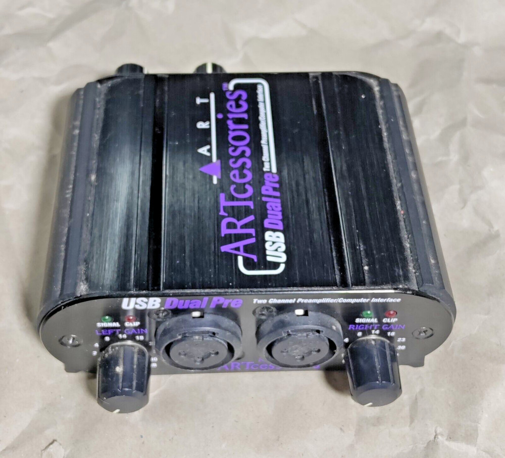 ART Pro Audio USB DUAL Preamp. NOS