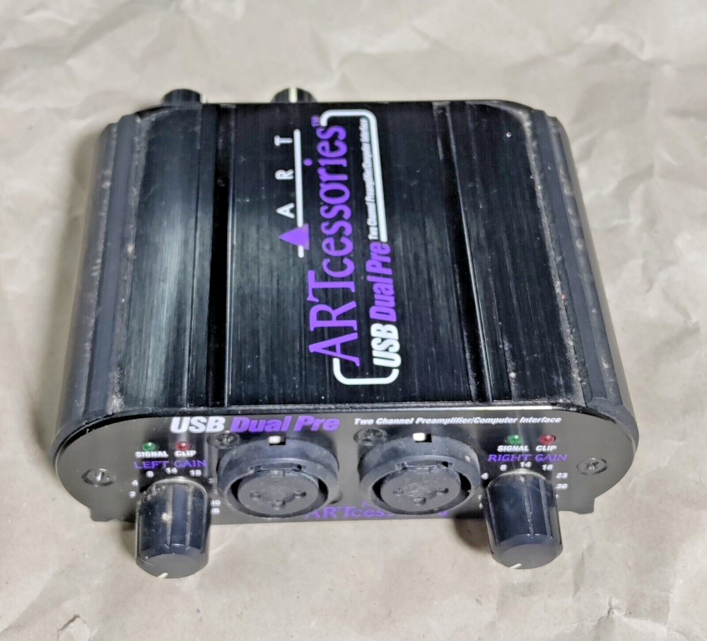 ART Pro Audio USB DUAL Preamp. NOS