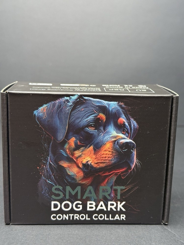 Rechargeable Bark Control Collar – Static/Shock, Waterproof, Medium/Large Dogs