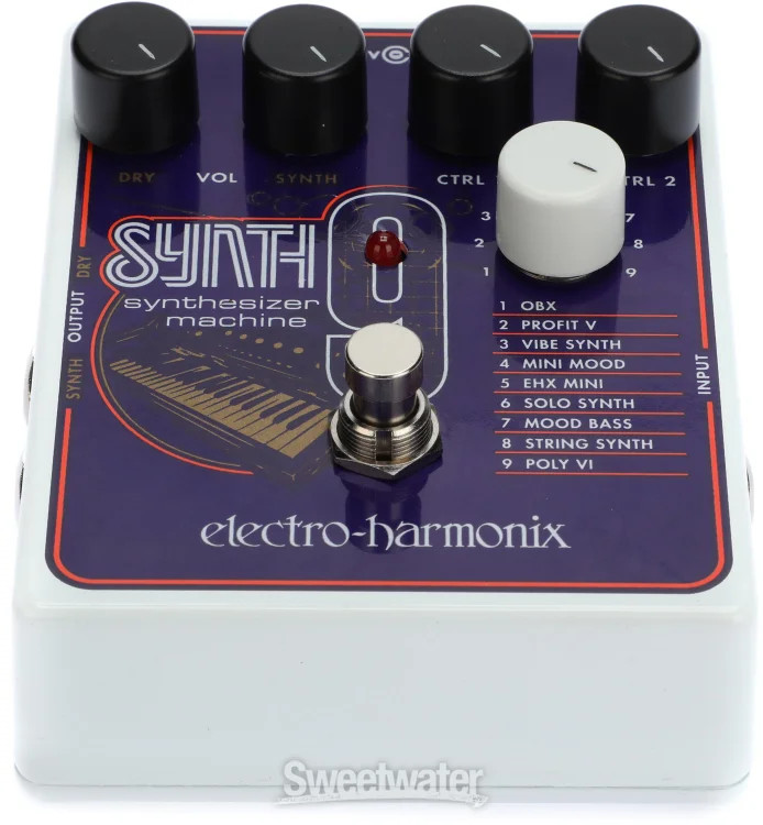Electro-Harmonix SYNTH9 Synthesizer Machine Pedal