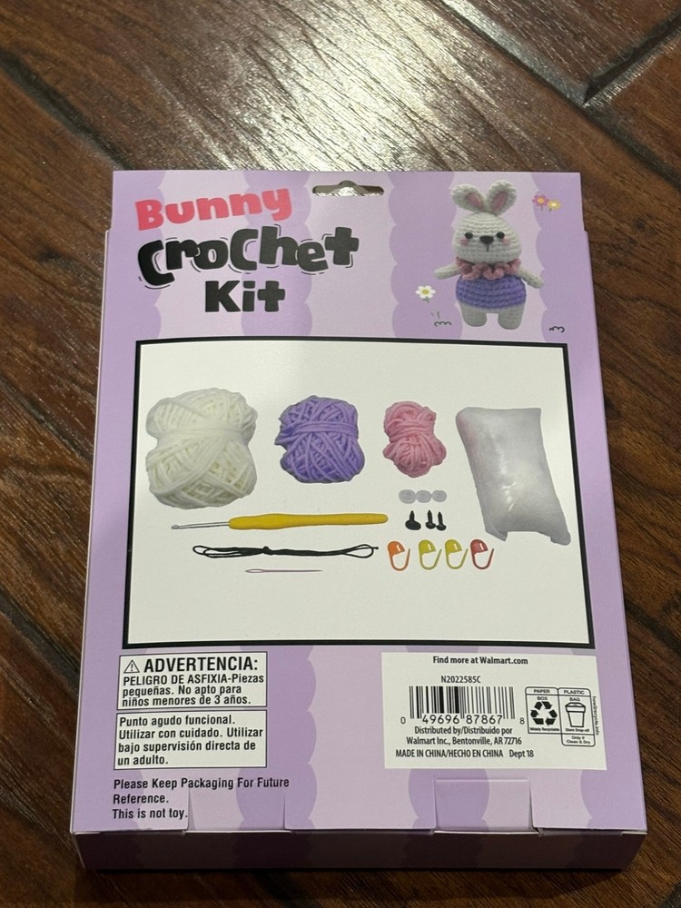 New Easter Bunny Crochet Kit