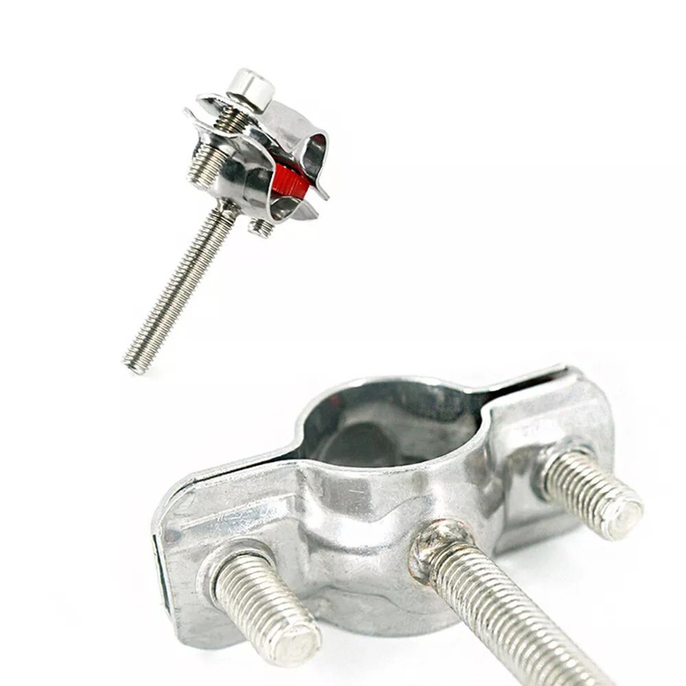 Adjustable Bracket Clamp Pipe Straps Wall Mount Ceiling Pipe Support SS For Pipe