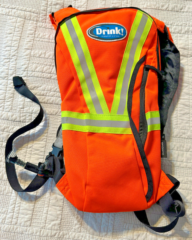 DRINK! HYDRATION SYSTEMS GUARDIAN 3L 100 OZ SHOULDER SLING BACKPACK