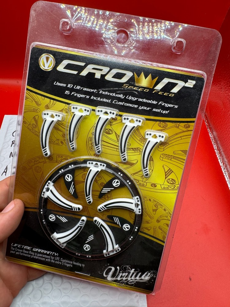 Virtue Crown Speed Feed Rotor  NOS-White