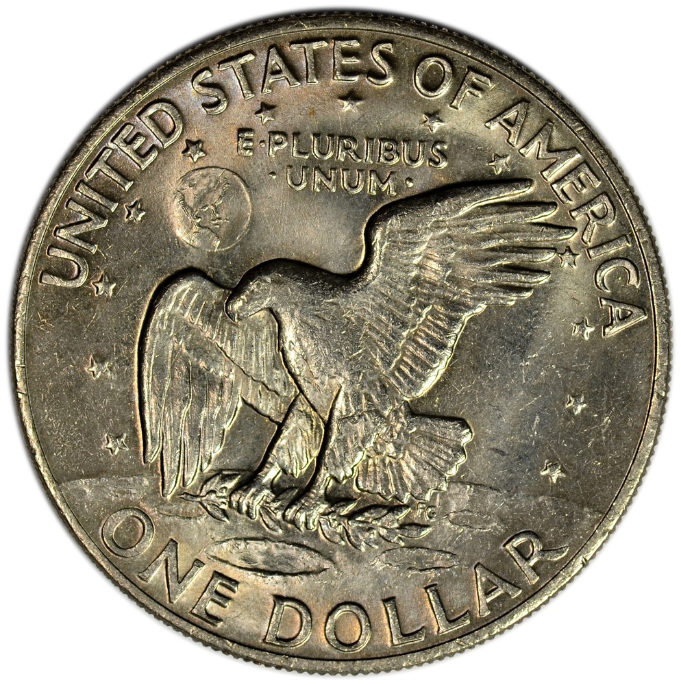 1972 $1 BU Eisenhower Dollar