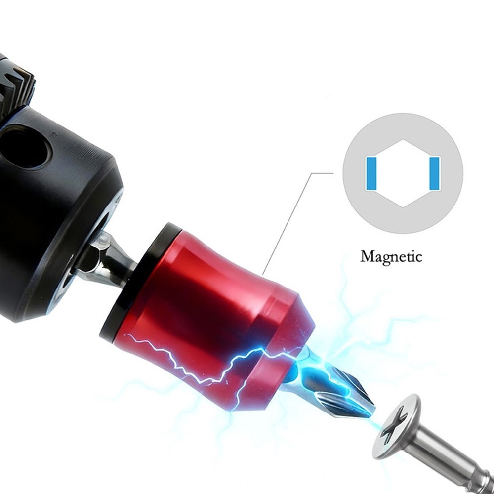 Aluminum Alloy Magnetizer For Ring for Screwdriver Bits and Drill Head Tools