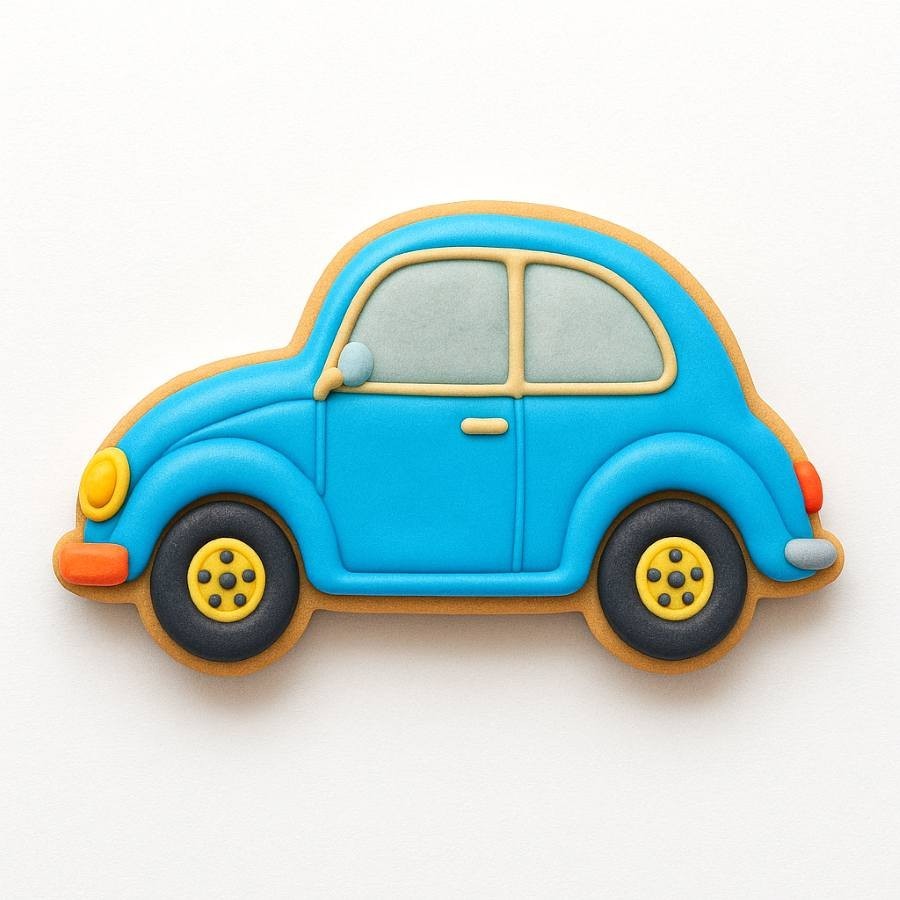 Car 3.5'' Cookie Cutter Metal