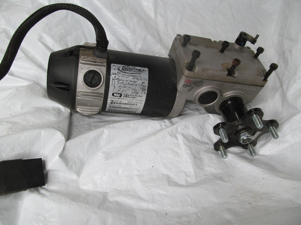 Right Motor from Quantum Q6 Edge Wheelchair
