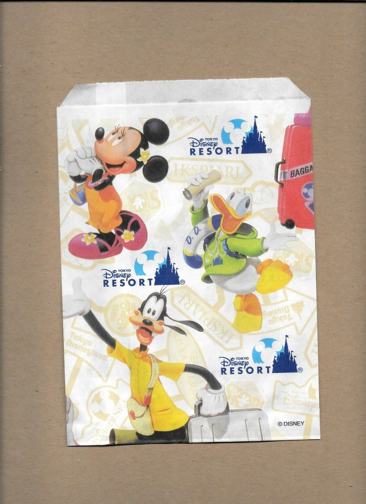 Tokyo Disney Resort Paper Bag   **MINT**