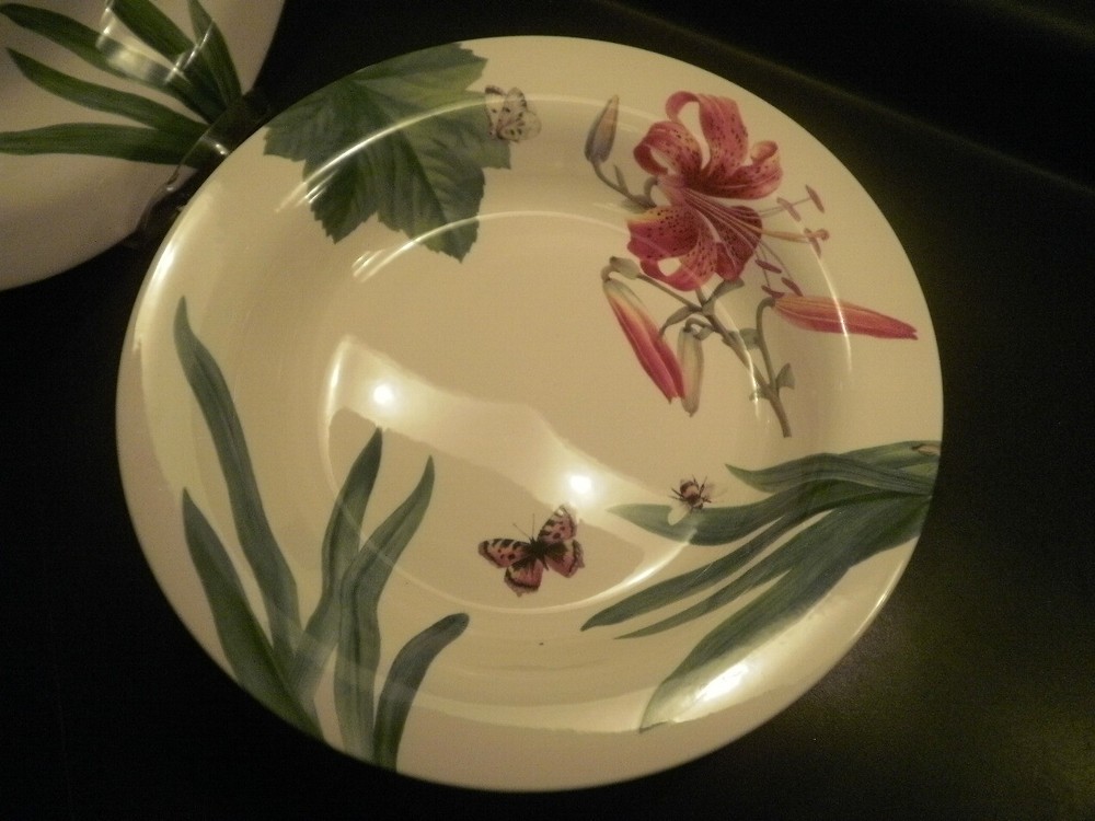 Spode Floral Haven Cream & Sugar