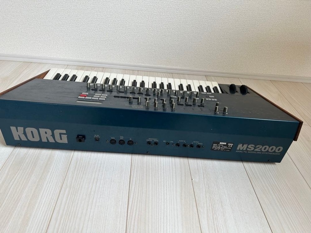 KORG MS2000 Virtual Analog Synthesizer 44-Key Vocoder Keyboard Tested Working
