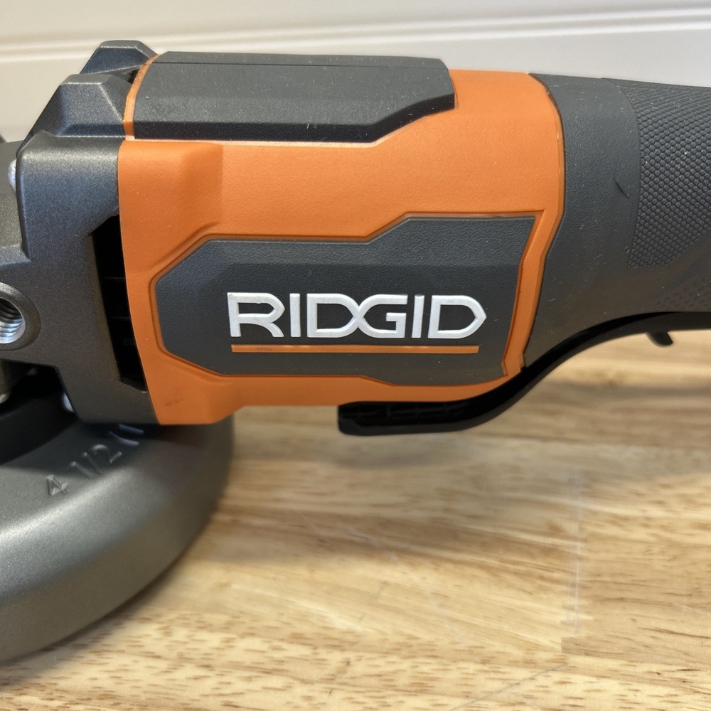 RIDGID R86047 18V Paddle Switch Angle Grinder