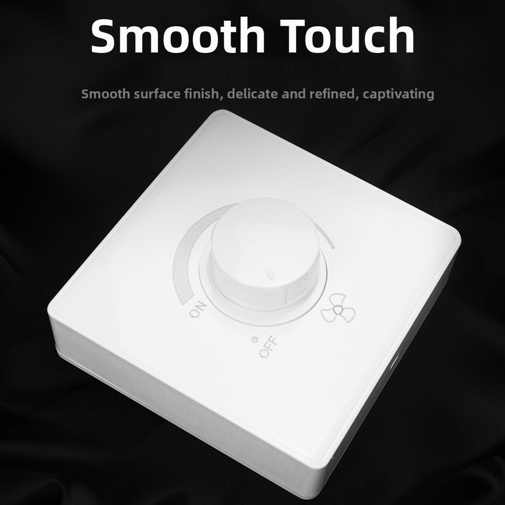 Ceiling Fan Knob Speed Controller For surface Mounted for Easy Installation ABS