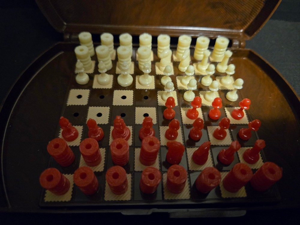 E.S. Lowe Travel Chess Game 1945