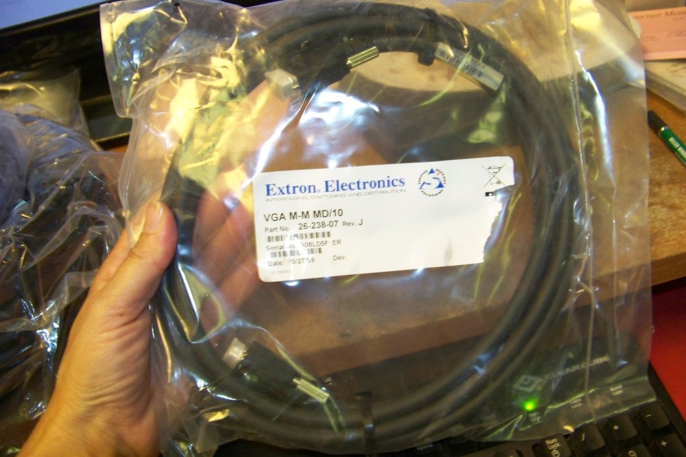 new Extron Electronics 26-238-07 VGA M-M MD/10 cable