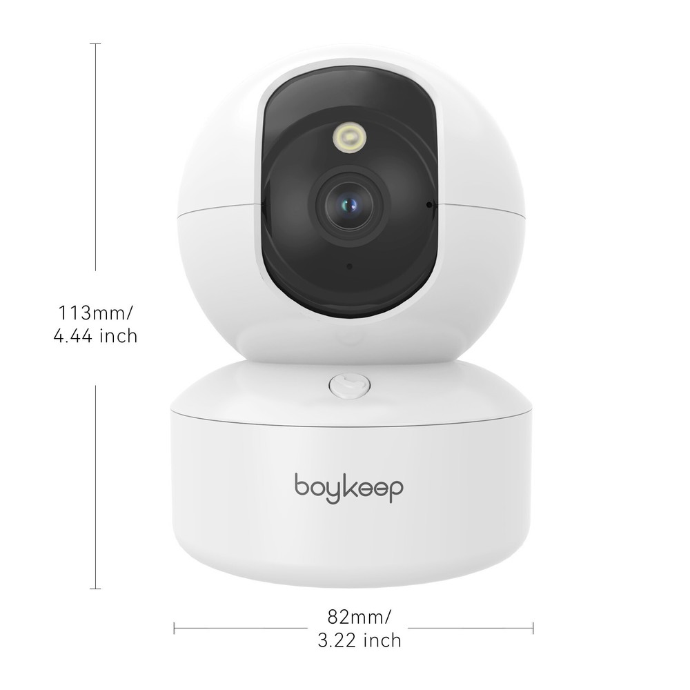 Wireless 5G WiFi Security Camera System 2K Smart Indoor Night Vision Wired Cam