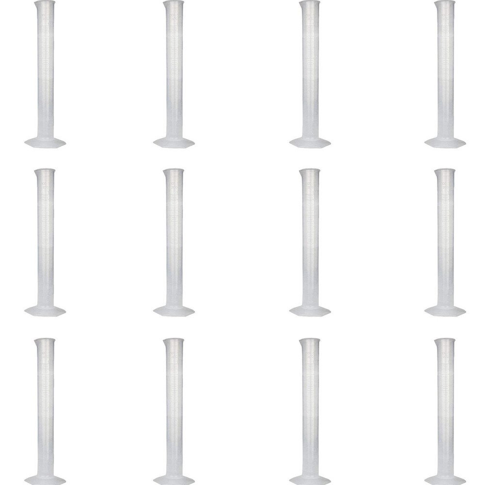 Cylinder, Polypropylene, 100ml, Pack of 12