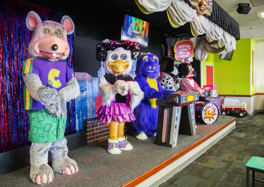 Original Chuck E. Cheese Animatronic Fur Prop Piece