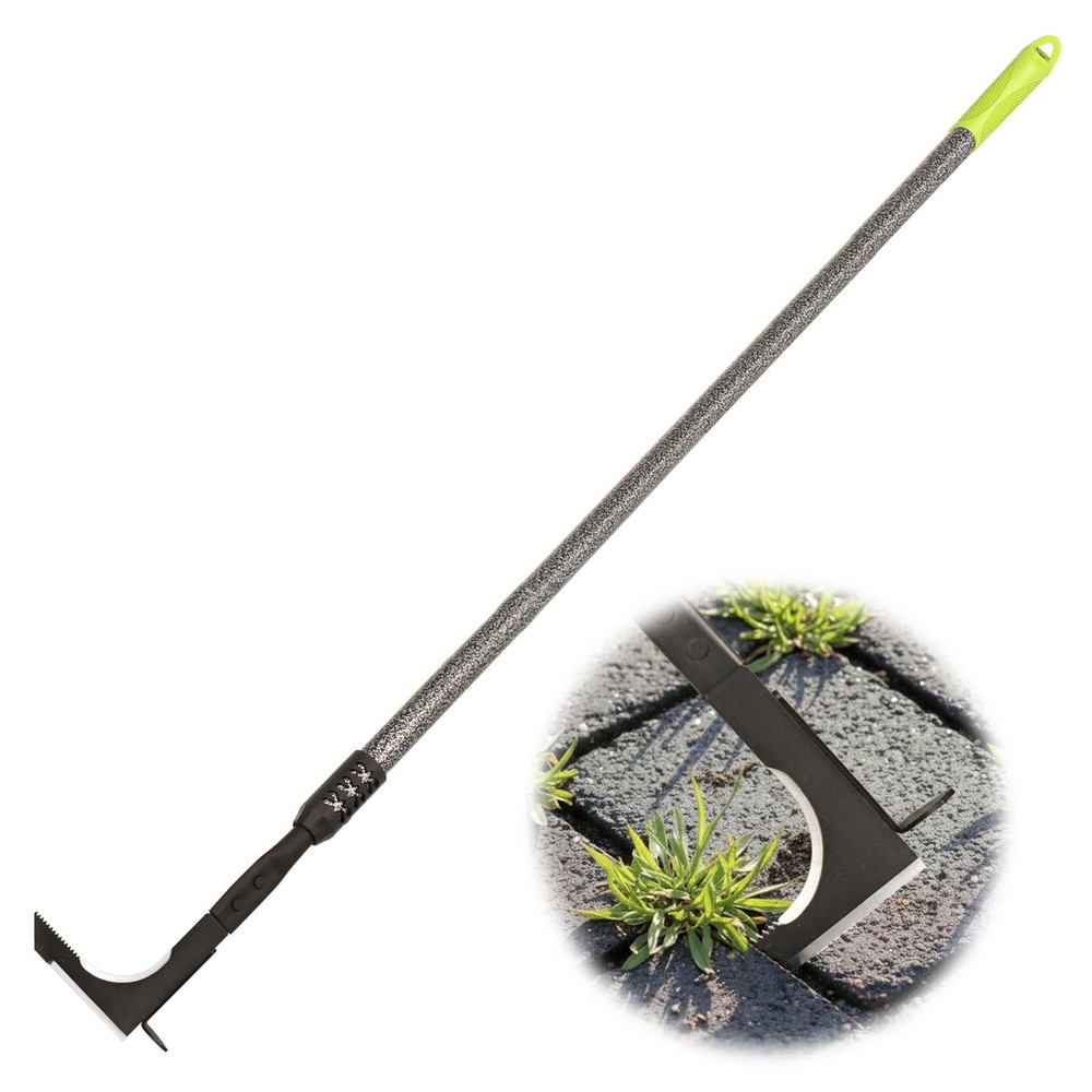 Crack Weeder, Long Handle Crevice Weeding Tool, 48" Efficient Weeder Tool Sta...