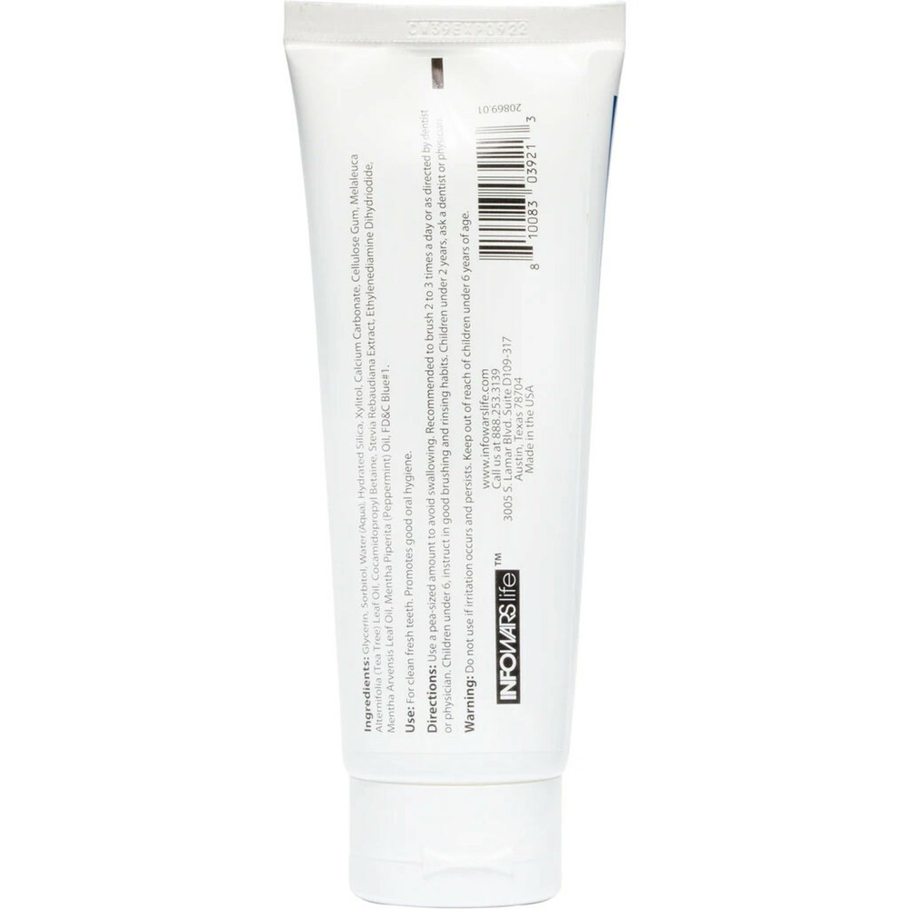 Infowars SUPERBLUE Non-Fluoride Toothpaste