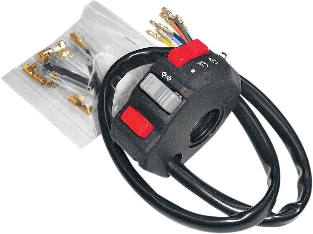 K & S Mini Headlight Switch with Kill Function 12-0050