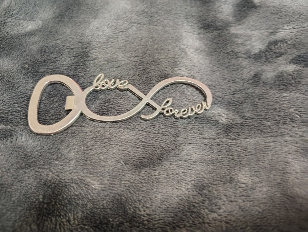 "Love Forever" Bottle Opener