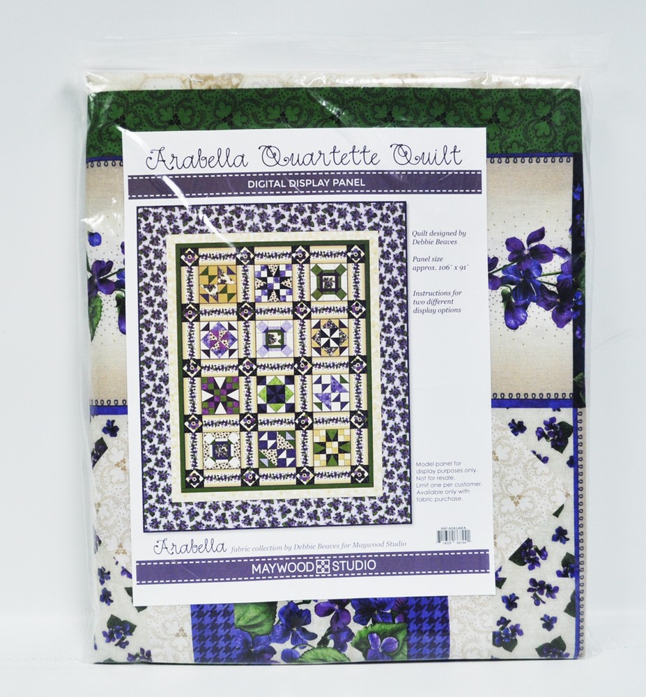 Arabella Quartette Quilt Model Panel