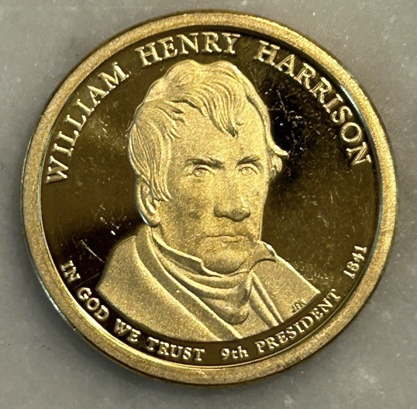 2009-S William Henry Harrison Proof Dollar