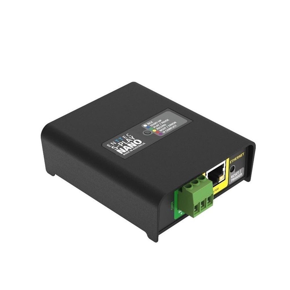 ENTTEC S-PLAY NANO Recording and Playback Controller -OPEN BOX