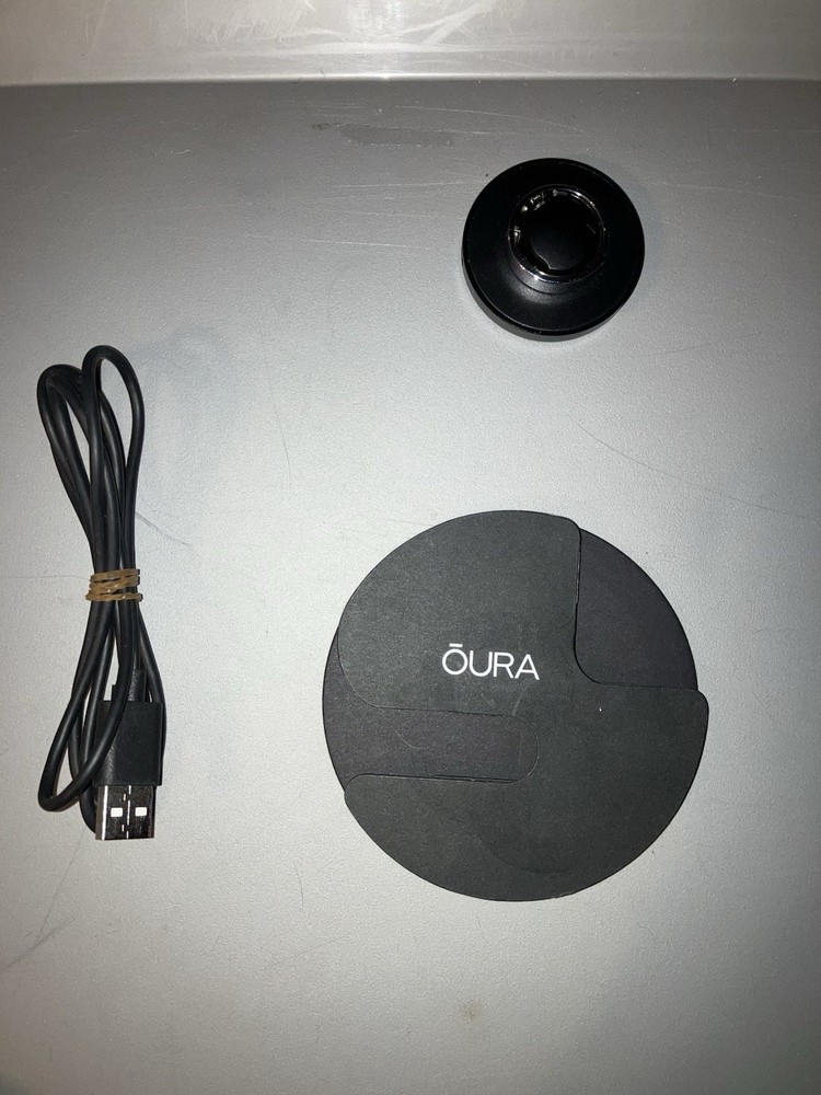 Oura Smart Ring 3rd Generation Heritage Style, Silver, Size 11