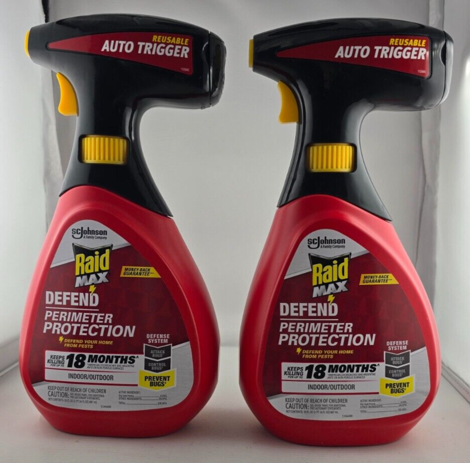 Raid Max Defend Perimeter Protection 30 fl oz ( 2 pc ) see picture