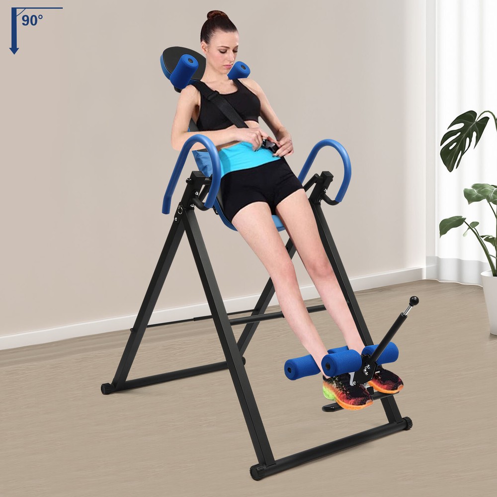 Inversion Table Bench For Back Pain Relief Inversion Therapy 330 lb Adjustable