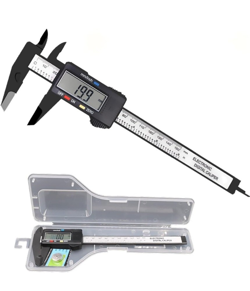 Electronic Digital Calipers, inch and Millimeter Conversion,LCD Screen...