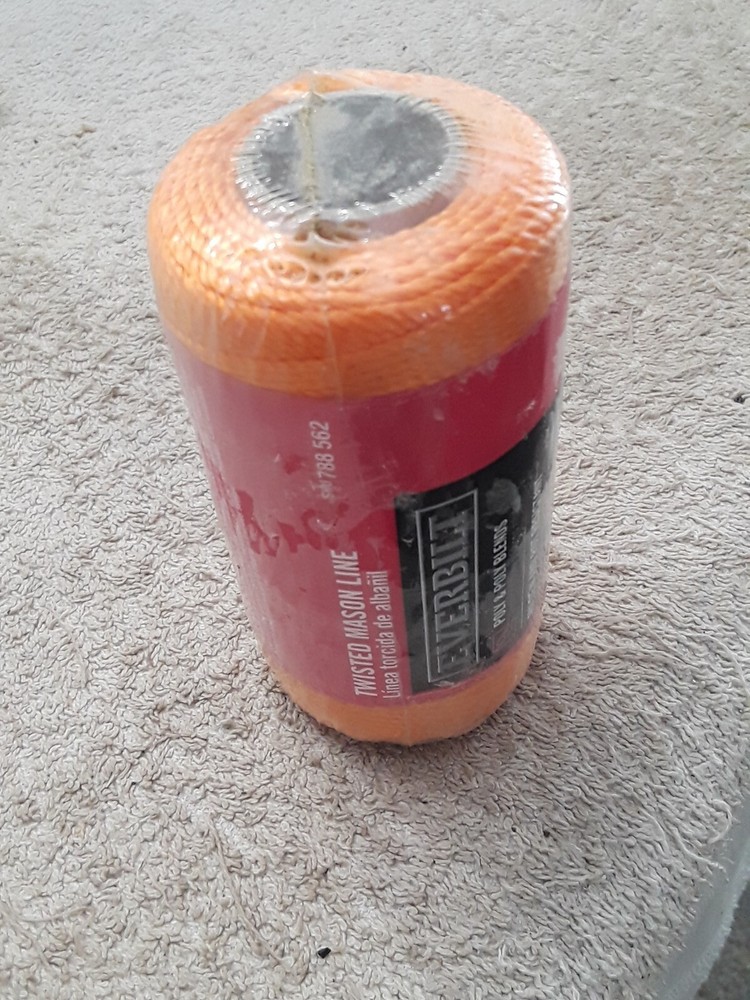 Twisted Mason Line Orange #18 x 425 ft.
