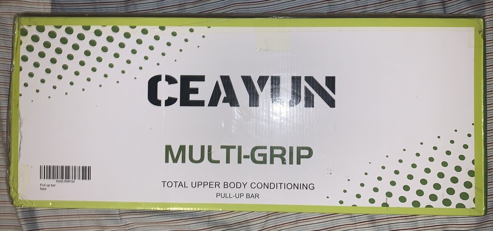 Pull-Up Bar NEW Ceayun Multi-Grip Total Upper Body Exercise Equipment