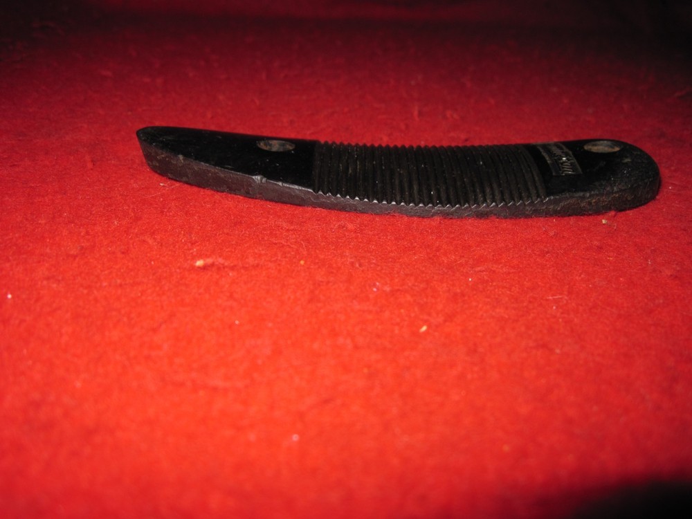 Remington Model 31 Black Plastic Buttplate