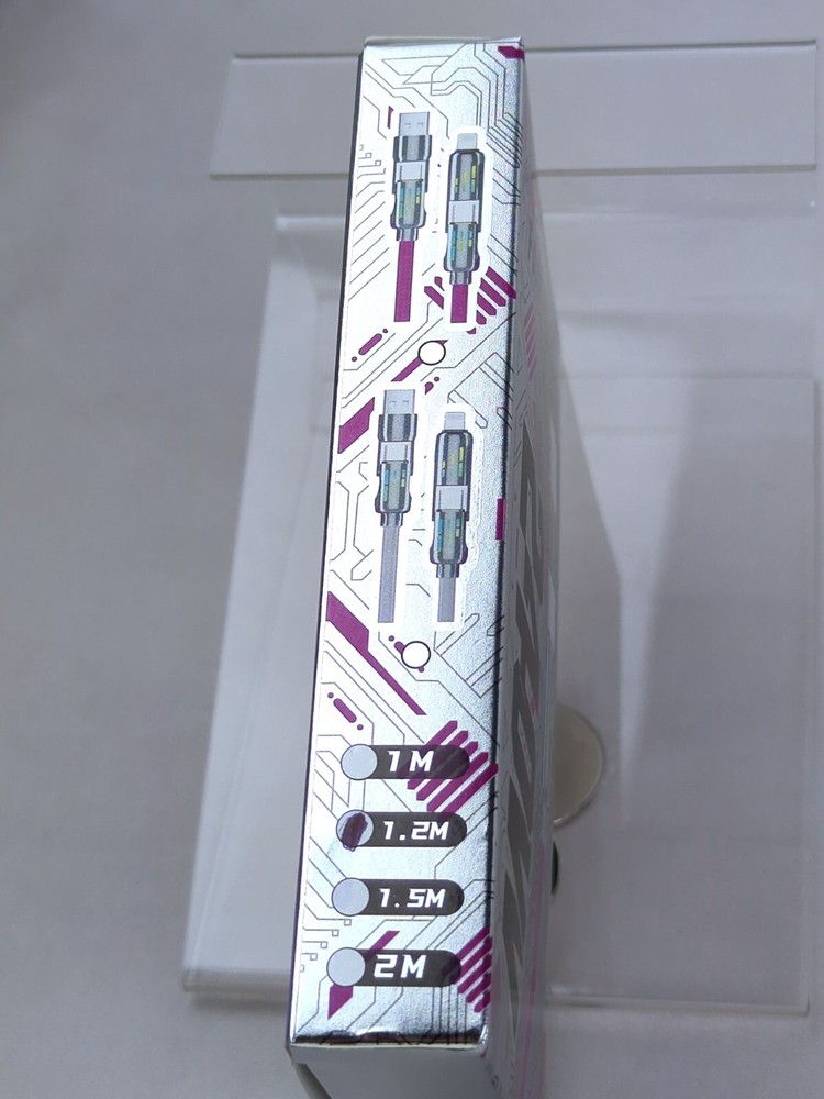 240W FAST CHARGING DATA CABLE, USB-C + USB-A / USB-C + APPLE, 4 FT