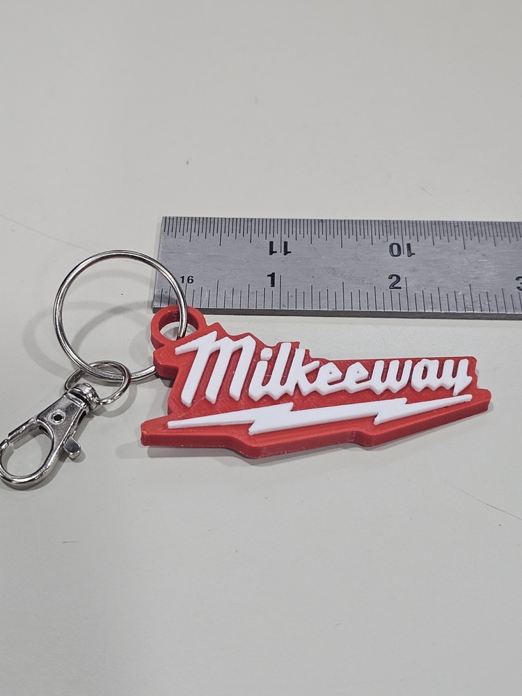 3-D Printed Milkeeway Keychain