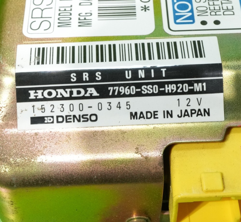 92-95 Prelude OEM 77960-SS0-H920 control computer module