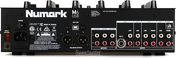 Numark M6 USB 4-channel DJ Mixer