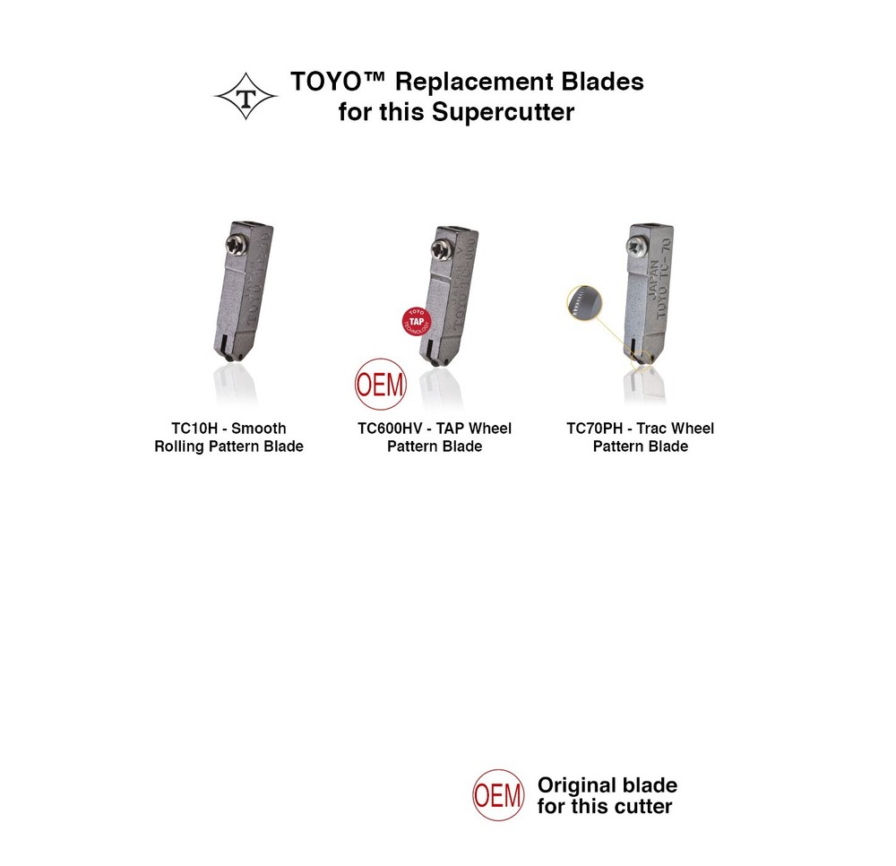 [TC9PR] TOYO™ Thomas Grip - Pattern Blade