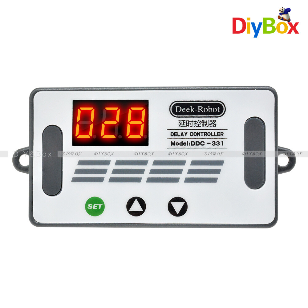 DDC-331 DC 12V Digital Relay Delay Controller Display MOS Switch PLC Signal