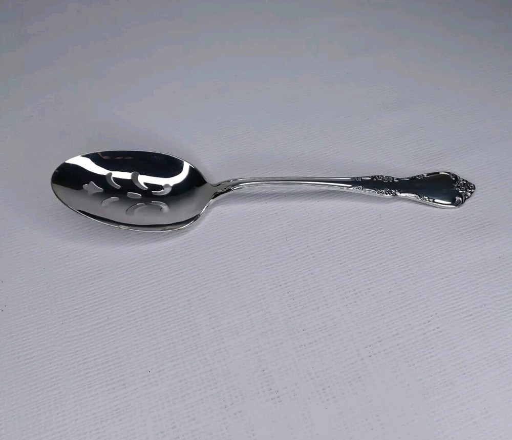 Oneida Community Silverplate Silverware 1 Slotted Spoon