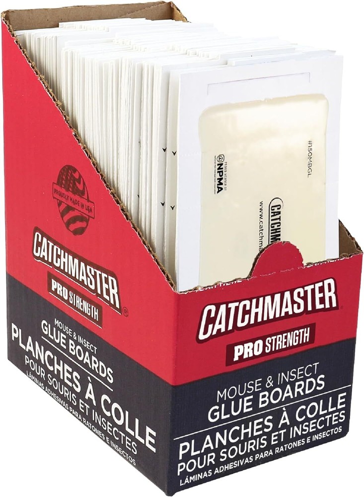 Catchmaster Bulk Pack Mouse and Insect Glue Boards 75-Pack