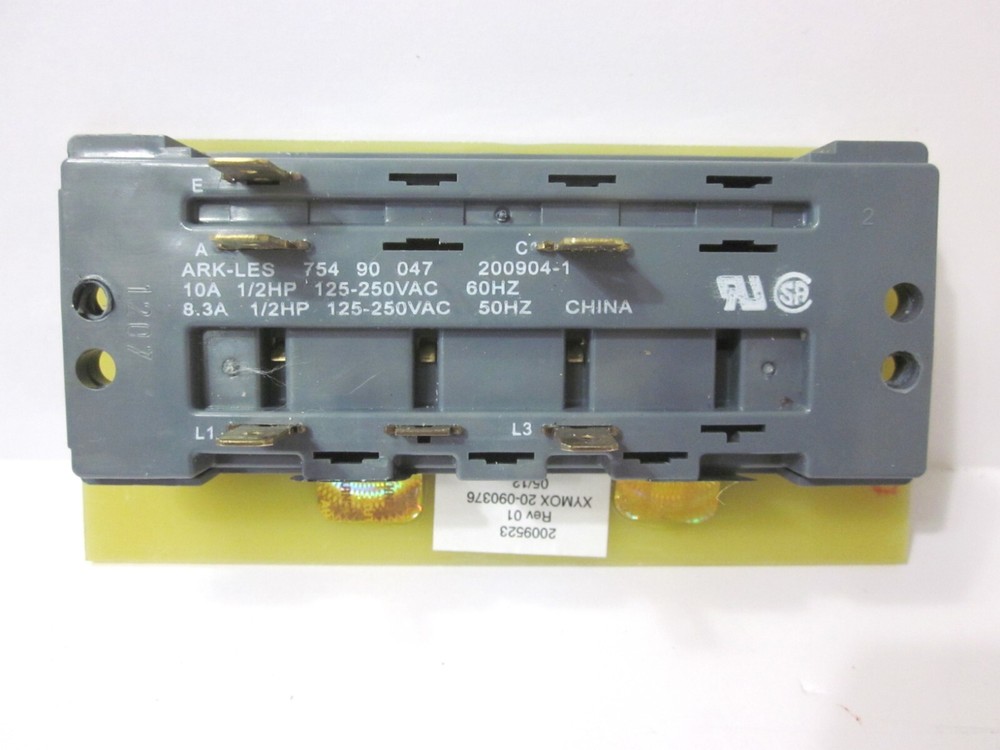 Manitowoc Ice 2009523 Selector Switch & Panel Assembly