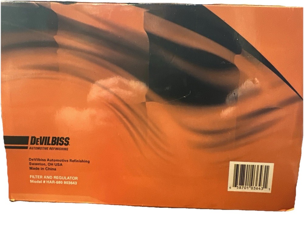 DeVilbiss Finishline Air Control Unit Model #har-680
