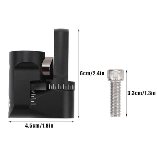 Archery Single Side Adjustable V Bar Mount,Compound Bow Quick Release Improved